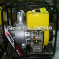 Agricultural irrigation 20hps air cooled V-twins two cylinder engine power 6inch 6" diesel water pump